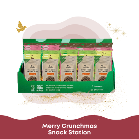 Merry Crunchmas Party Snack Station