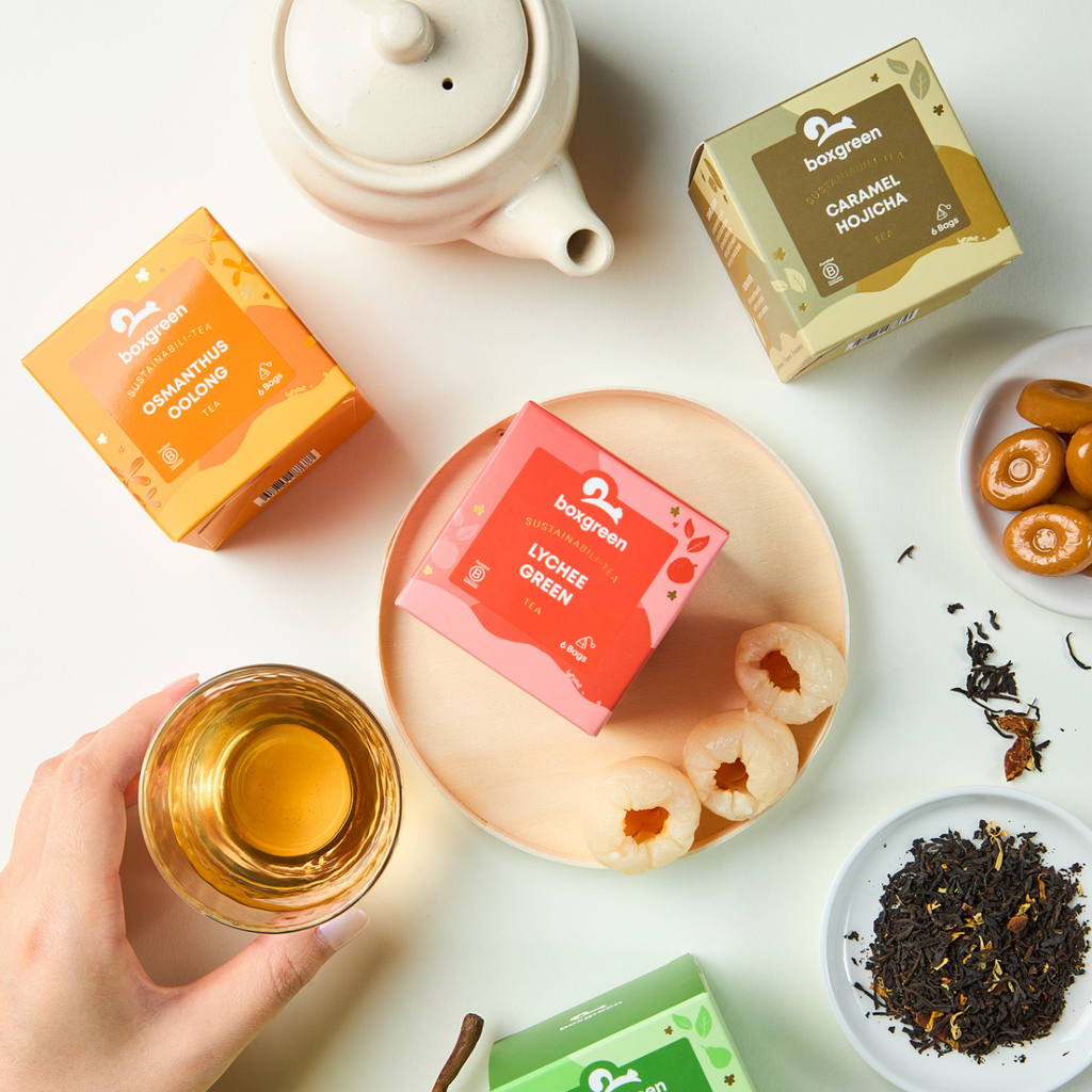Osmanthus Oolong Tea Boxgreen