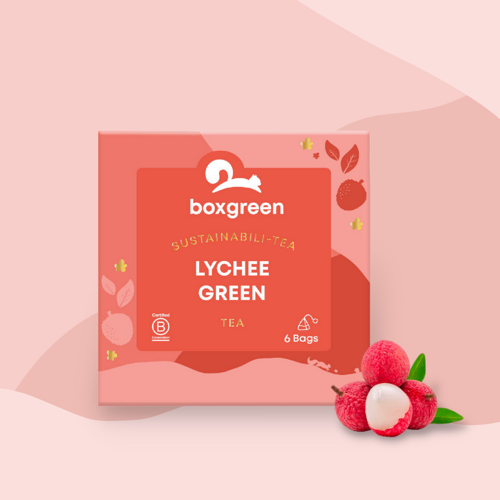 Lychee Green Tea Boxgreen