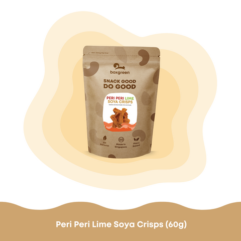 Peri Peri Lime Soya Crisps (60g) [Expiring in June 2025]