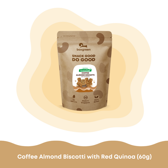 Free Gift | Coffee Almond Biscotti with Red Quinoa (60g)