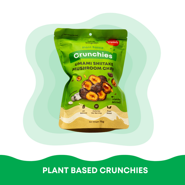 Crunchies Shiitake Mushroom Chips (70g) (100% off)