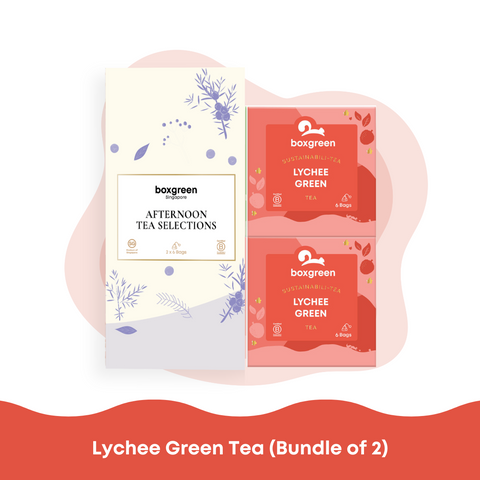 Lychee Green Tea (Bundle of 2)