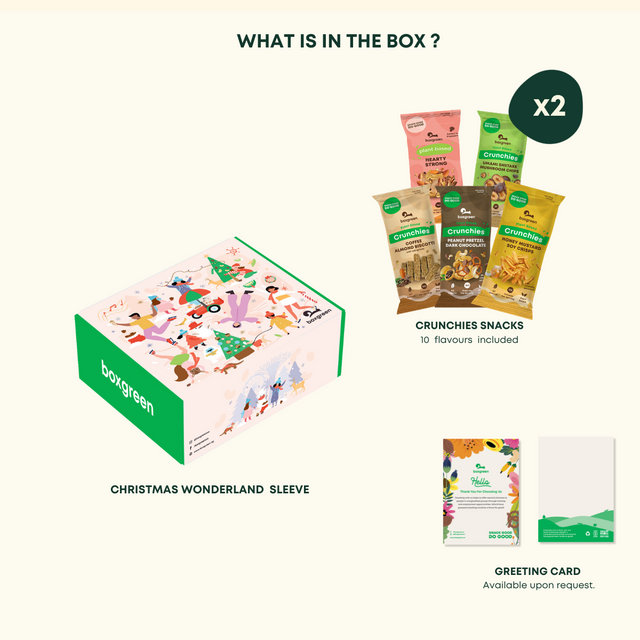 [Bundle of 5] Christmas Wonderland Gift Box