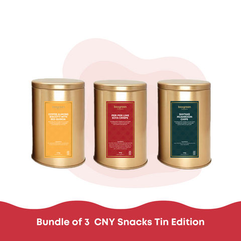 Bundle of 3 CNY Snacks Tin Edition