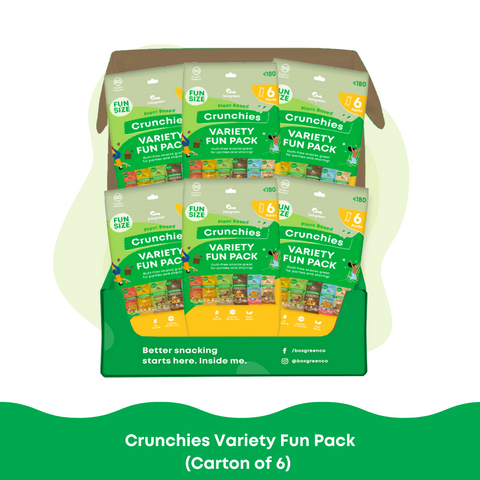 Crunchies Variety Funpack (Half Dozen)