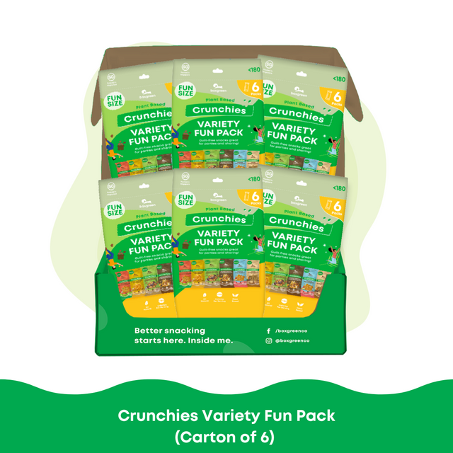 Crunchies Variety Funpack (Half Dozen)