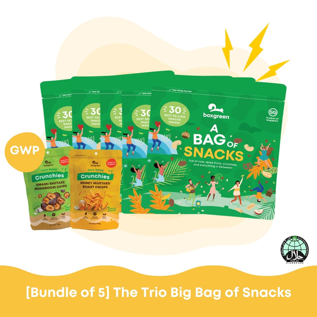[Bundle of 5] The Trio Big Bag of Snacks