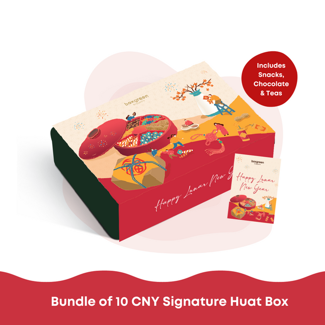 [BUNDLE OF 10] CNY Signature Huat 發 Gift Box