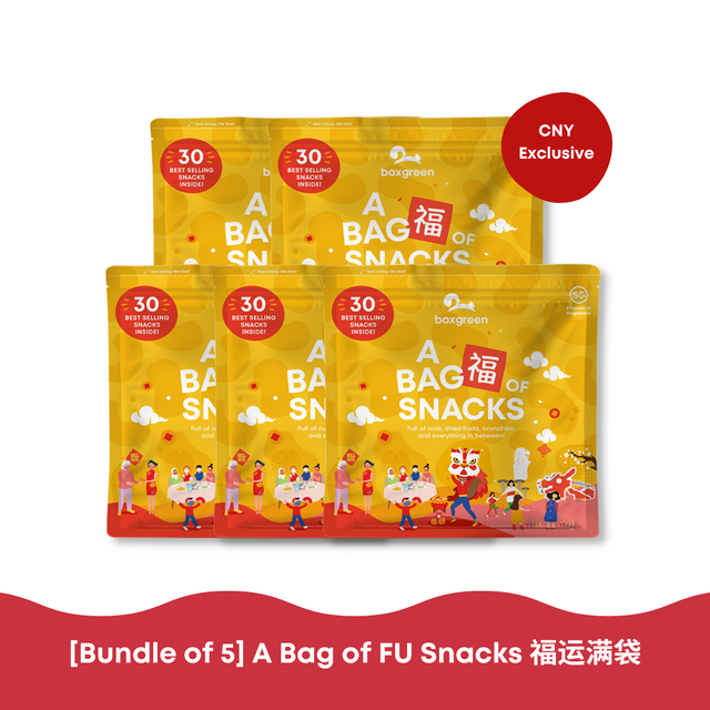 [Bundle of 5] Chinese New Year A Bag of FU Snacks 福运满袋