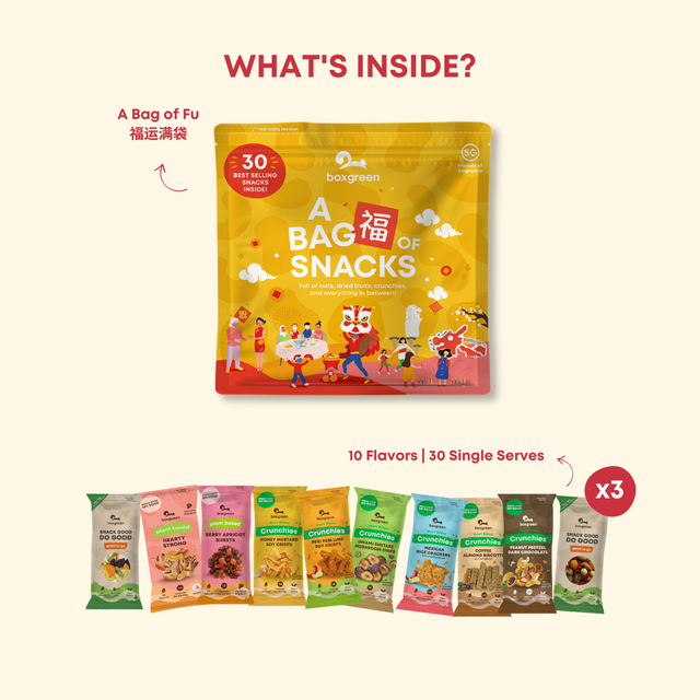 Chinese New Year A Bag of FU Snacks 福运满袋