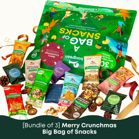 [Bundle of 3] Merry Crunchmas Big Bag of Snacks (Halal)