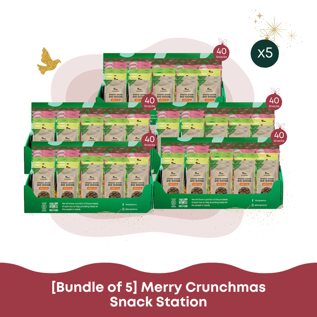 [Bundle of 5] Merry Crunchmas Party Snack Station