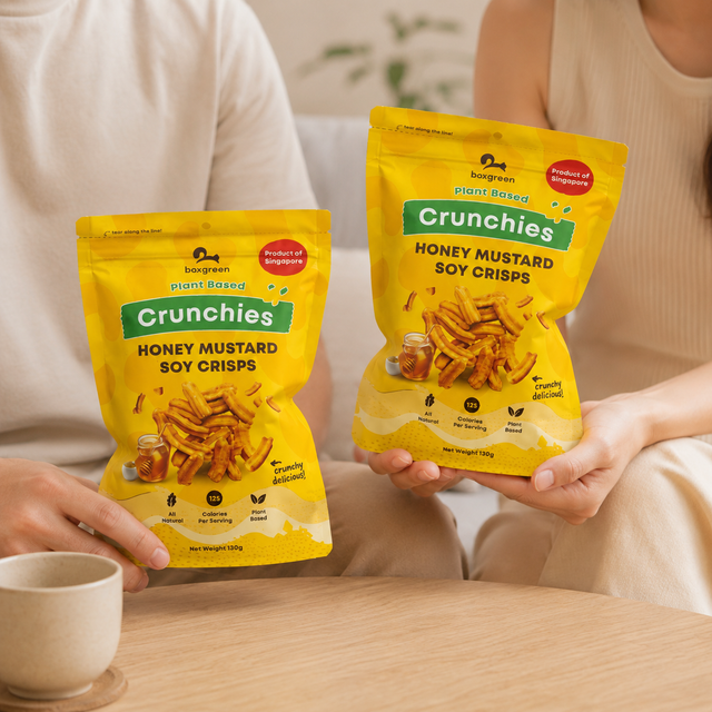 Crunchies Honey Mustard Soy Crisps (130g)