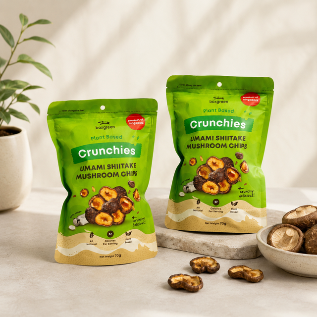 Crunchies Shiitake Mushroom Chips (70g)