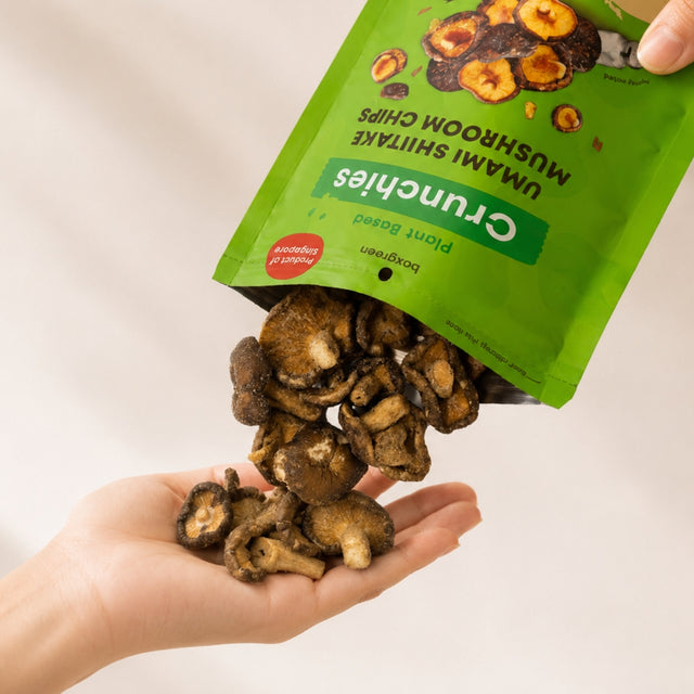 Crunchies Shiitake Mushroom Chips (70g)