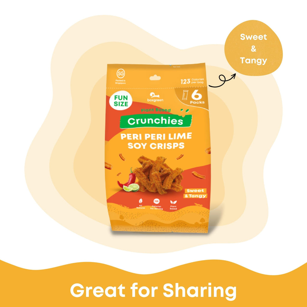 graze-best of all flavors snacks crunch selection... Crunchies Peri Peri Lime Soya Crisps Funpack (Half Dozen) – Boxgreen