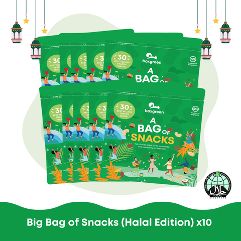 [Bundle of 10] Big Bag of Snacks (Halal Edition)