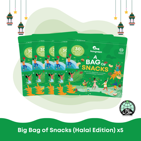 [Bundle of 5] Big Bag of Snacks (Halal Edition)