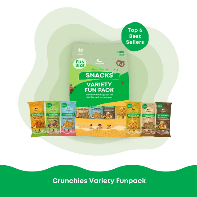 Crunchies Variety Funpack (Half Dozen)
