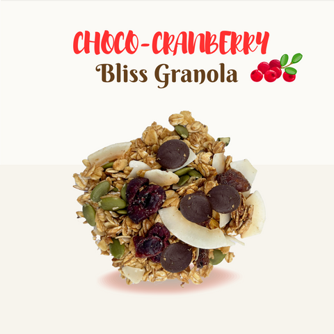 Choco-Cranberry Bliss Granola