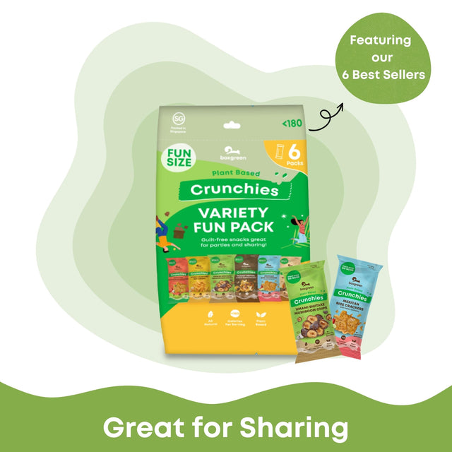 Crunchies Variety Funpack (Half Dozen)