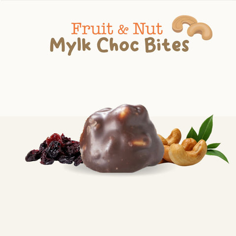 Fruit & Nut Mylk Choc Bites (10g)