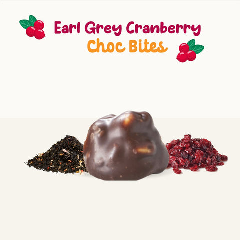 Earl Grey Cranberry Choc Bites (10g)