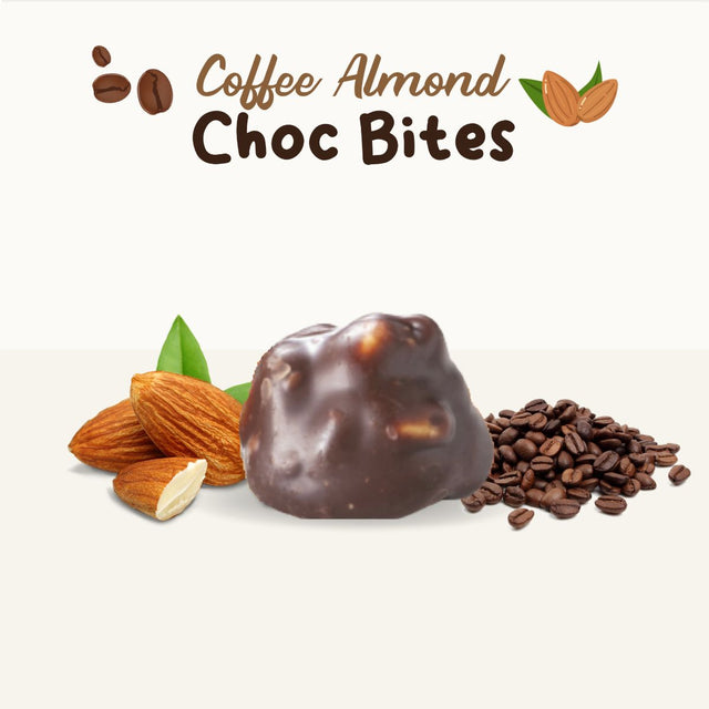 Coffee Almond Choc Bites (10g)