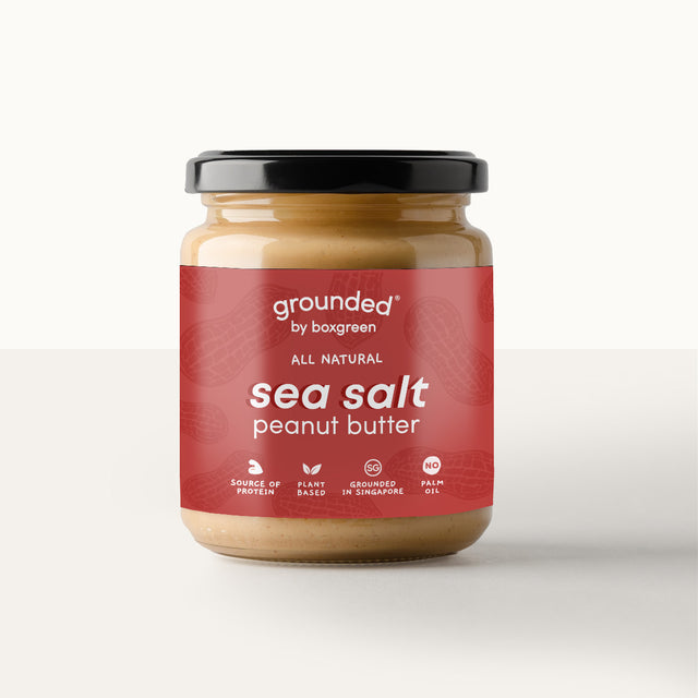 Grounded Sea Salt Peanut Butter Jar