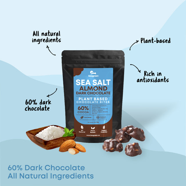 Sea Salt Dark Choc Bites (4 x 10g)