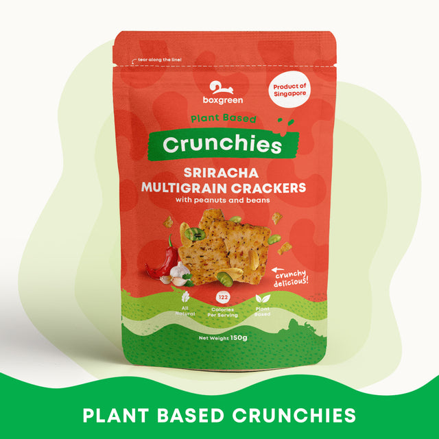 Crunchies Sriracha Multigrain Crackers (150g)