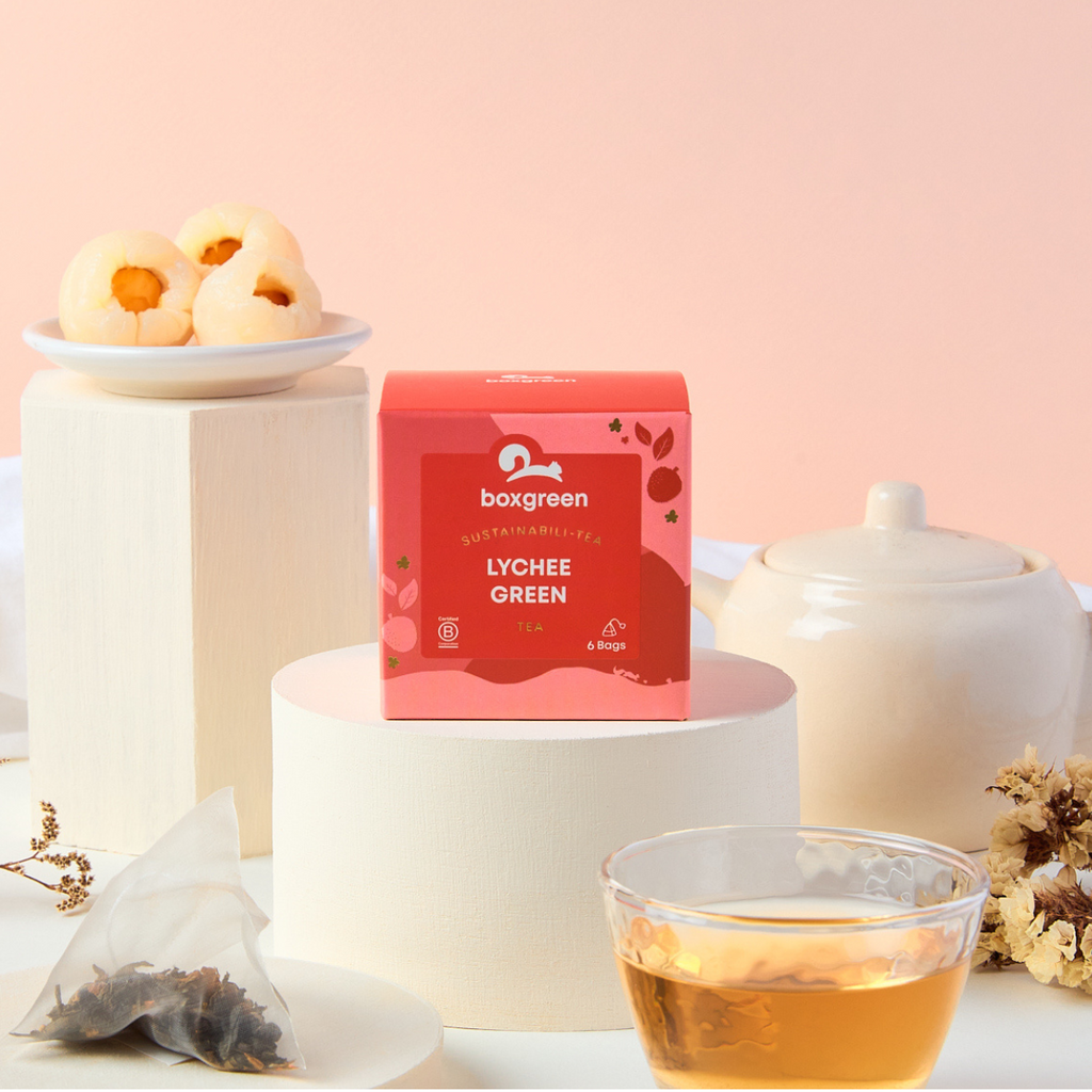 Lychee Green Tea Boxgreen
